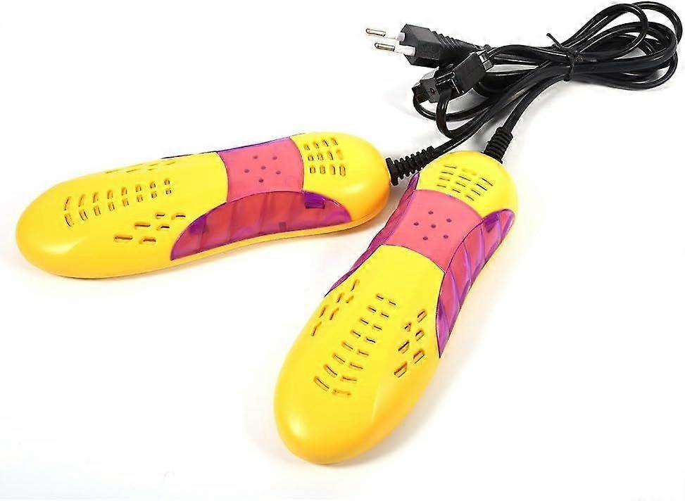Violet light sterilizing shoe dryer