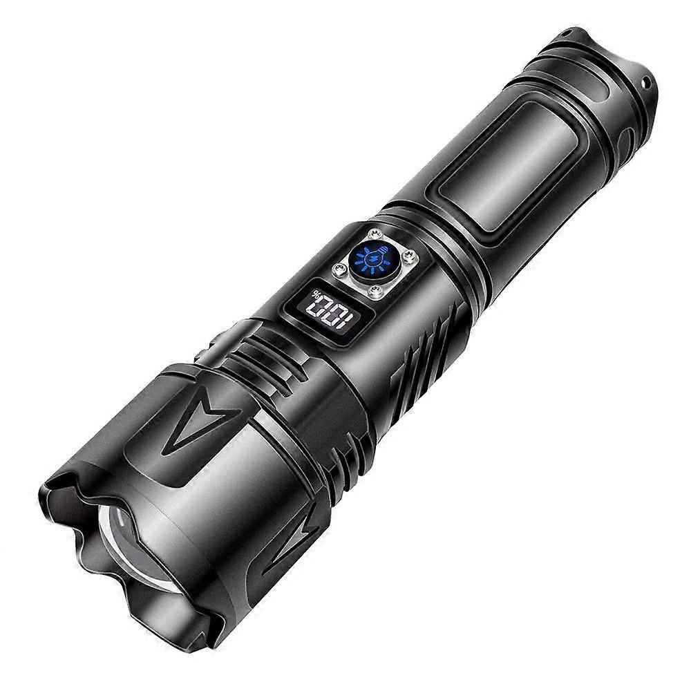 Rechargeable LED Tactical Flashlight Zoomable High Power
