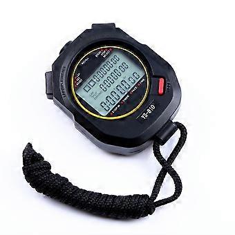 Stopwatch with Countdown Timer Black for Sports