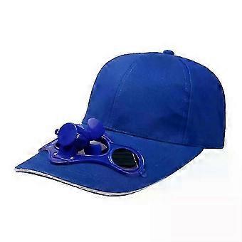 Gorra de béisbol con ventilador alimentada por energía solar: gorra refrescante liviana, transpirable y con protección UV para deportes y viajes al aire libre