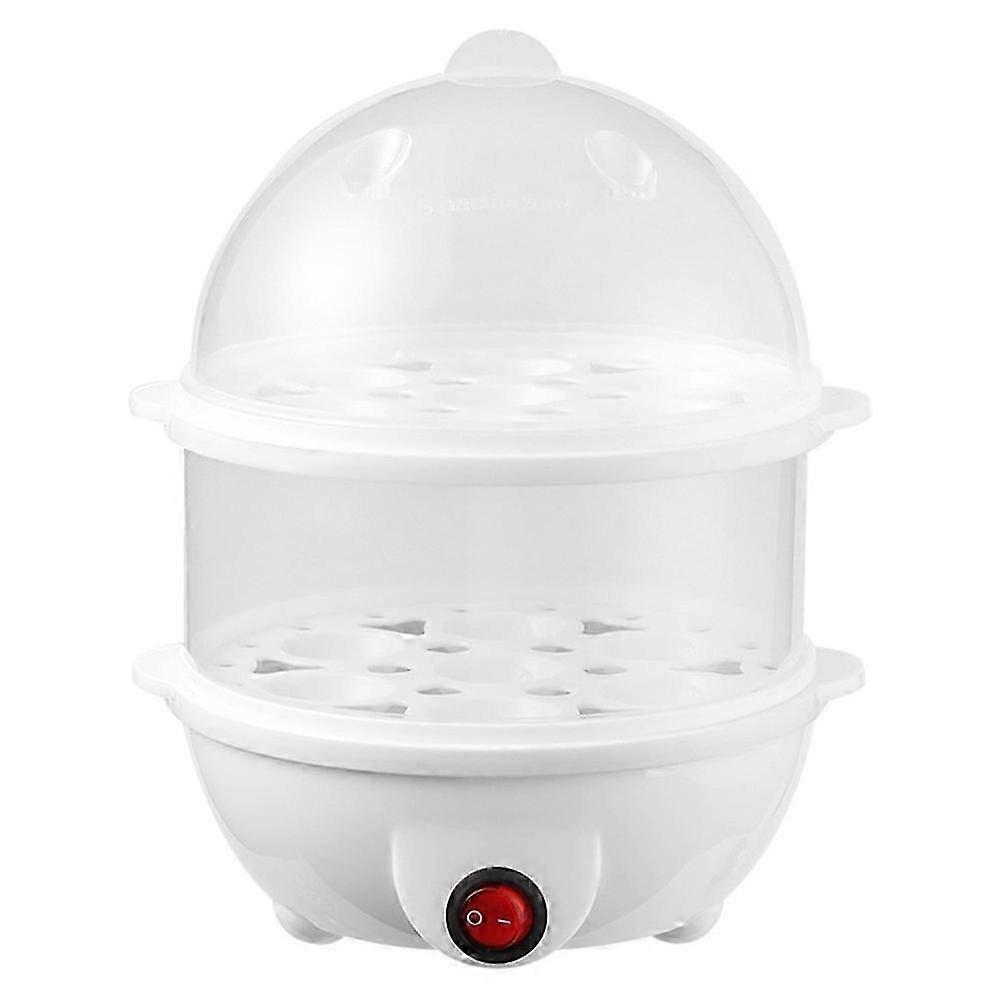 Automatic Double Electric Egg Streamer Custom Auto-Power Off Mini Kitchen Breakfast Machine US Plug