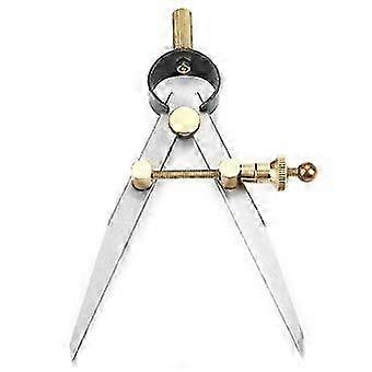 Leather Compass with Adjustable Leg Width, 3in1 Rotating Leathercraft Divider for Precise Edge Marking