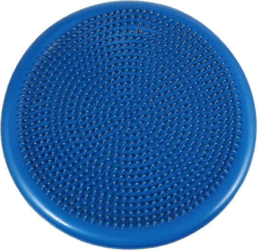 Balance disc for lumbar support - inflatable stability cushion