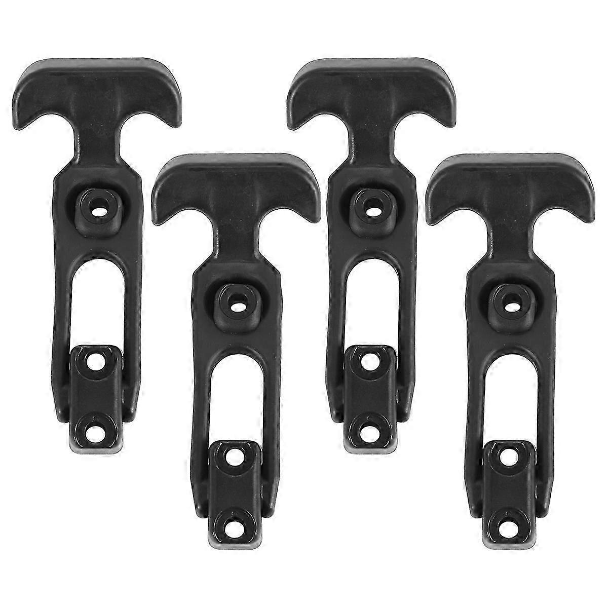 Draw latch fasteners for toolbox 4Pcs T-Handle rubber closures