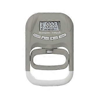 Grip Power Tester with Tension Sensor - Digital Strength Dynamometer 0-180kg Exercise Gray
