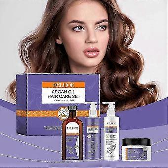 Coffret Volume et Soin à l'Huile d'Argan EELHOE, soin nourrissant pour des cheveux lisses et souples. Nouveauté S07