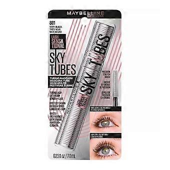 Maybelline Lash Sensational Sky Tubes Tubing Mascara 24H Very Black 801,,0.23 Oz