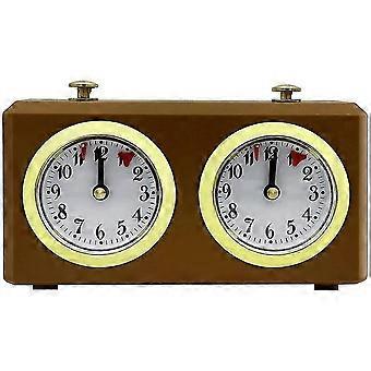 For Chess Games, Mechanical Analog Chess Clock With No Battery Needed