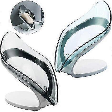 Leaf-Shaped Self-Draining Soap Dish