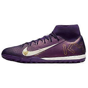 Buty piłkarskie Nike Mercurial Superfly 10 TF Turf ze sztucznej murawy, antypoślizgowe, odporne na ścieranie, unisex, fioletowo-białe FQ8333-500
