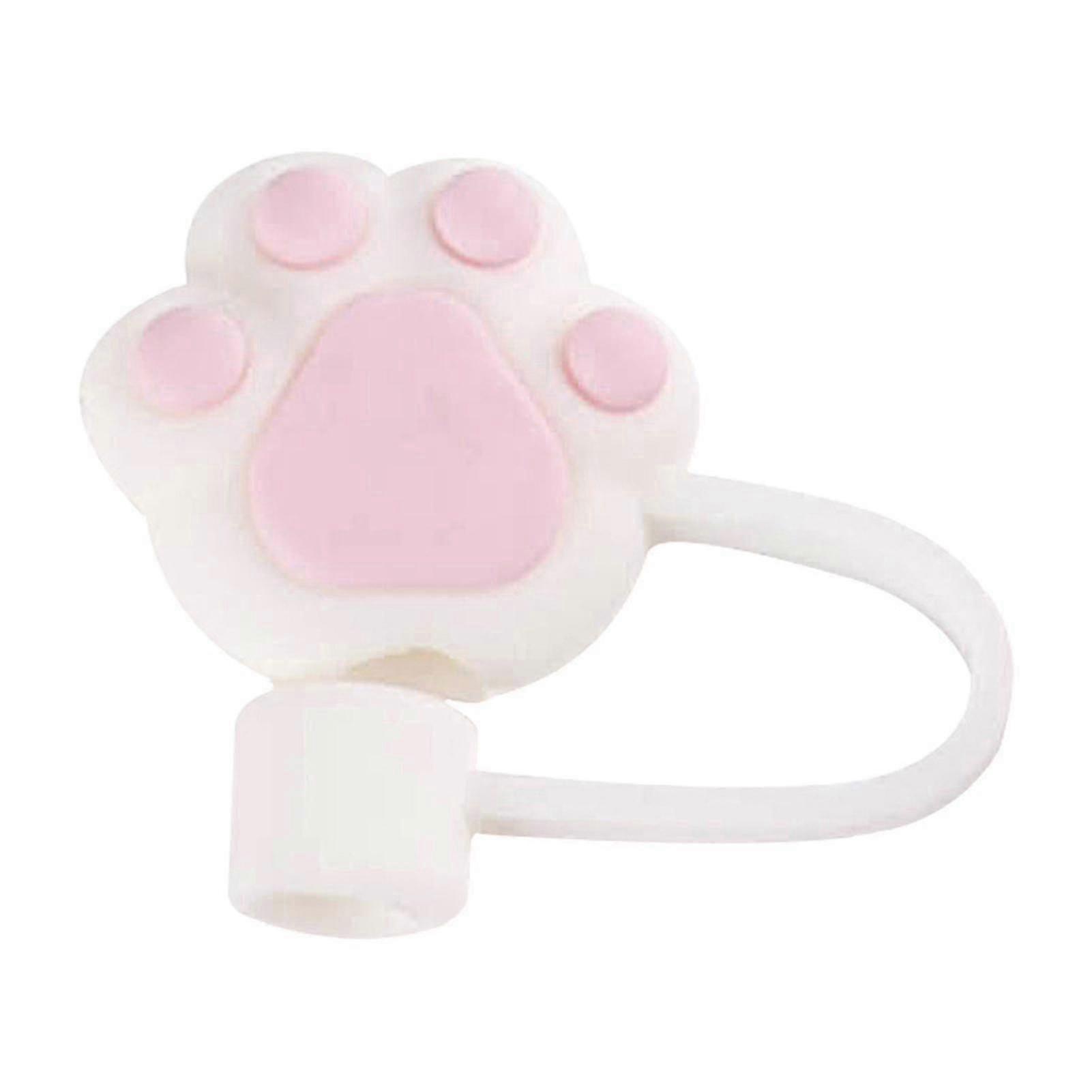 Cute Silicone Straw Stopper Dustproof Reusable