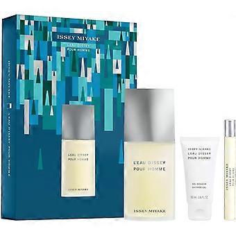 L'Eau D'Issey Pour Homme gavesett EDT 125 ml, miniatyr EDT 10 ml og dusjsåpe 50 ml 125 ml
