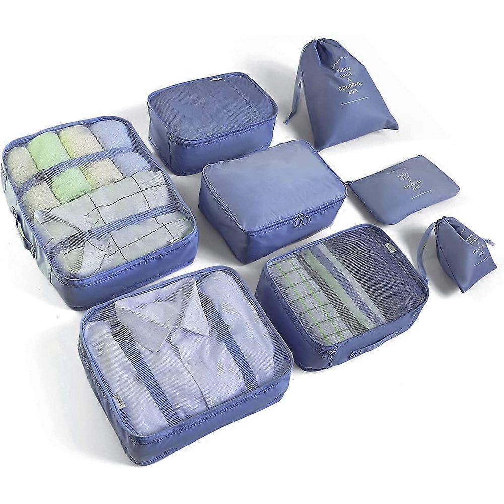Waterproof Dustproof Adjustable Packing Cubes Set