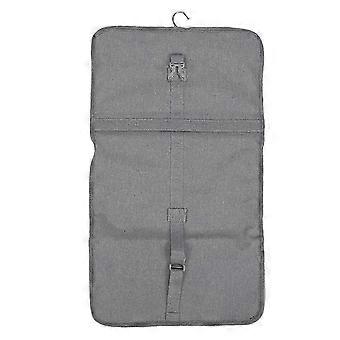 Storage bag compatible with hair dryers. Foldable. Portable. Thoughtful divider system. Travel hair dryer bag with hooks AQ
