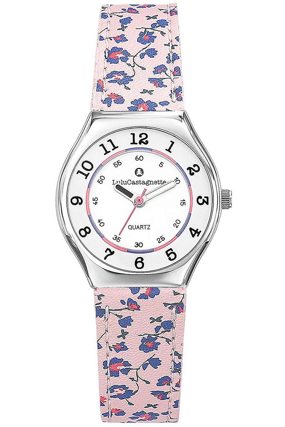 Lulucastagnette Ministar Quartz Analog Child Watch with Cowskin Bracelet 38827