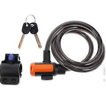 Anti Theft Steel Cable Lock for Bike Accessories Portable Bicycle Lock