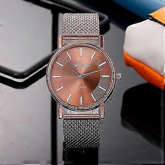 Women's Luxury Quartz Watch, Stainless Steel Bracelet, Casual Dress Wristwatch, Analog Dial, Comfortable Fit for Everyday and Gifts