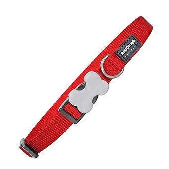 Red Dingo Plain Red Dog Collar (20mm X 31-47cm) 129.