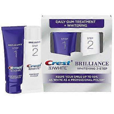 Crest 3d White Brilliance Toothpaste & Whitening Gel 6.3 Oz