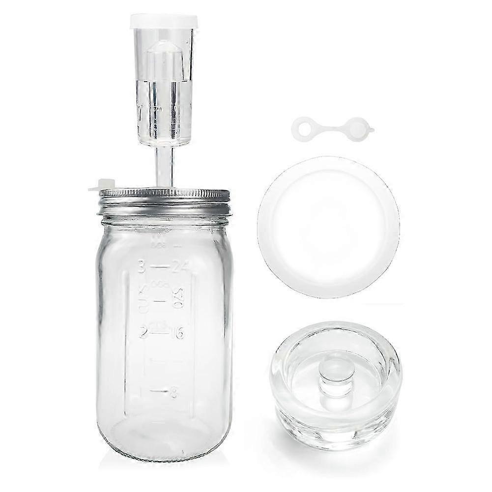 32 Oz Stainless-Lid Fermentation Kit