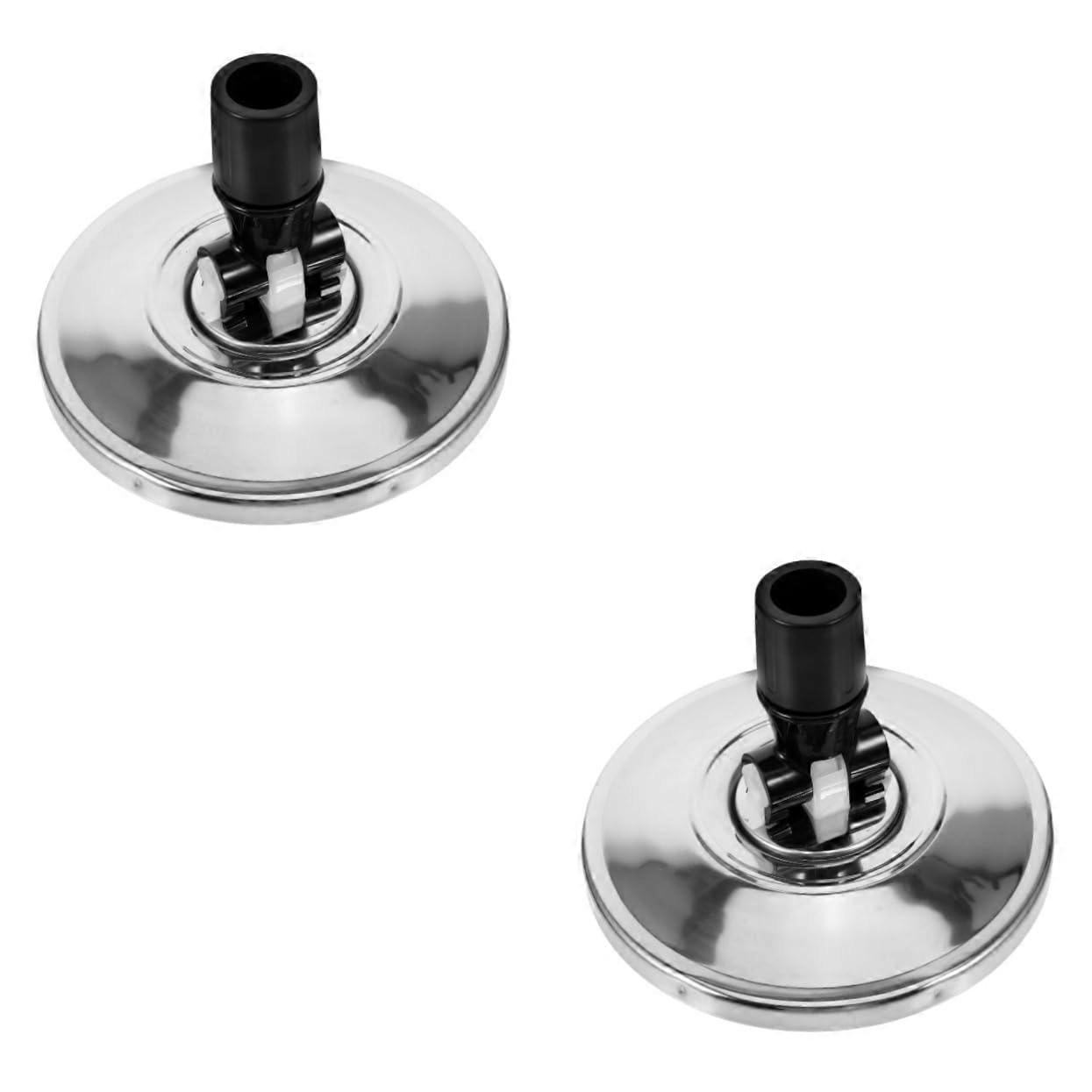 2 Pack Rotary Mop Replacement Heads, Durable Spin Mop Refill Pads for Easy Installation