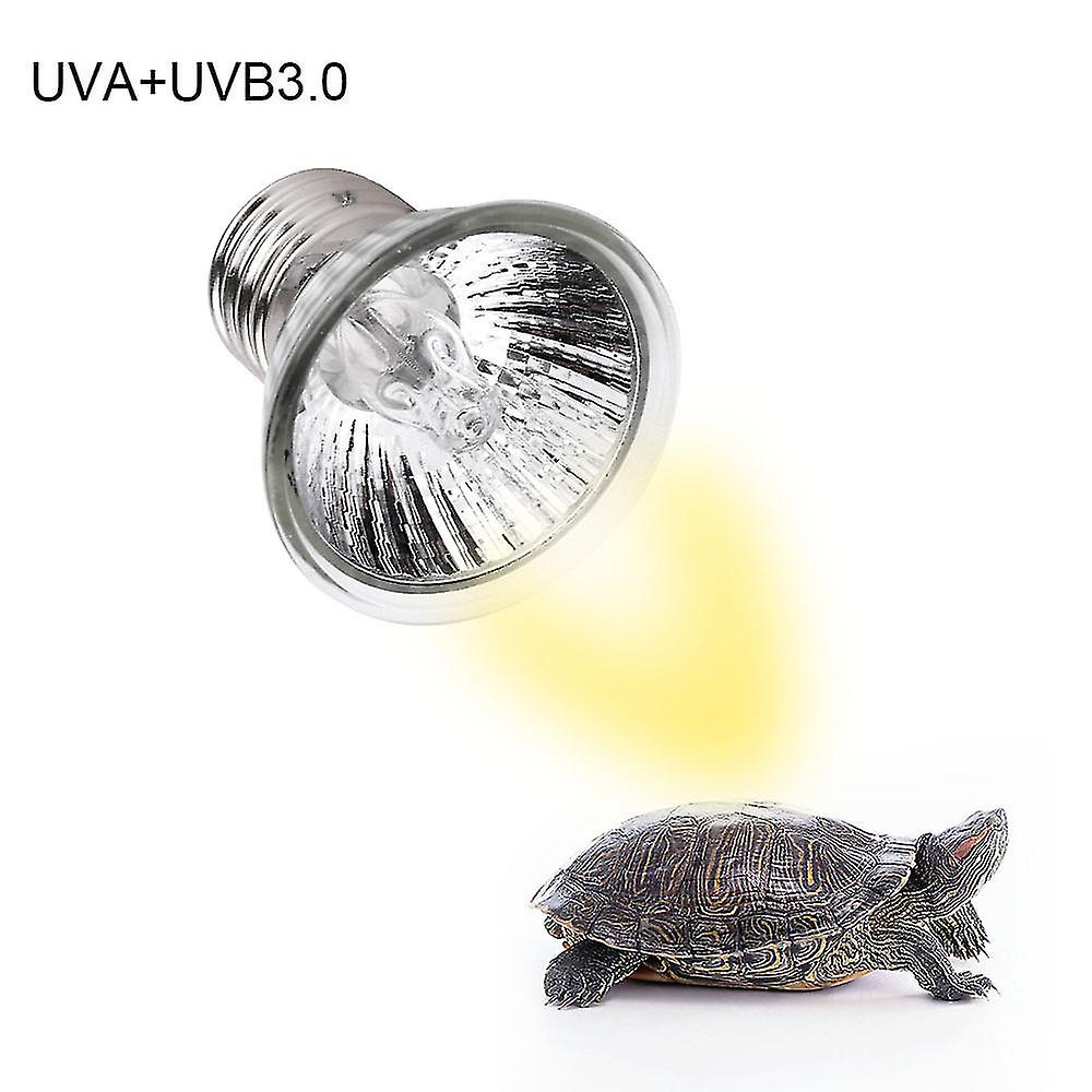Turtle Heat Lamp 25w Uva Uvb Bulbs Reptile Heat Lamp 2pcs