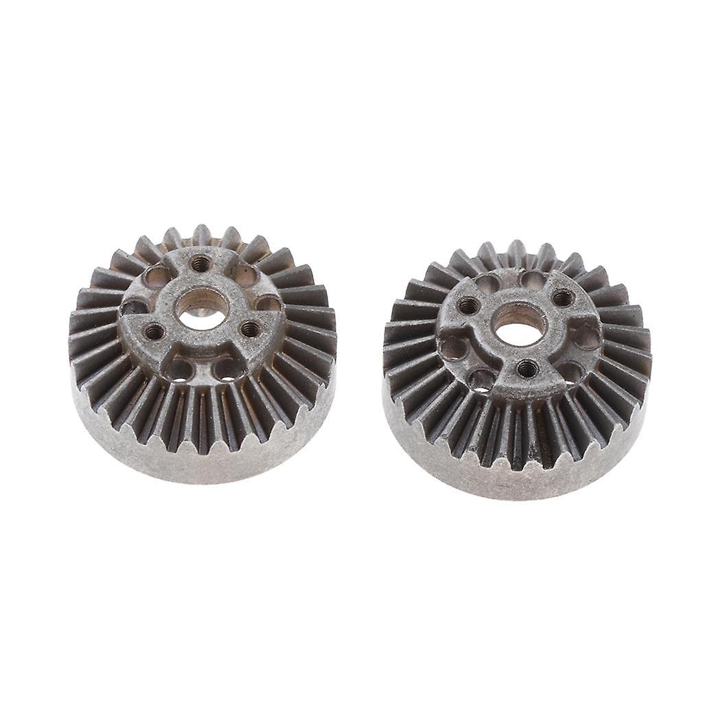 2pcs 1/10 RC Alloy Differential Gear Upgrade Parts for HG-P408 Car