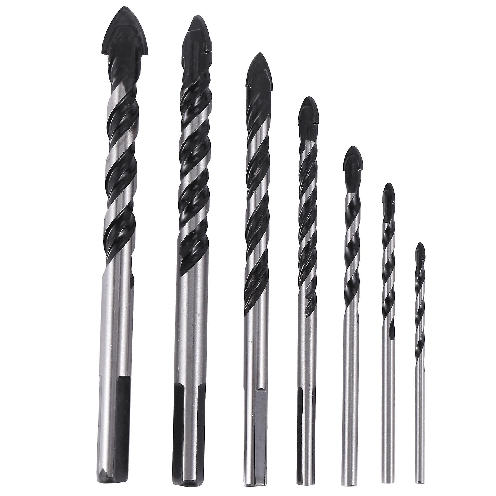Tungsten Carbide Drill Bit Set for Porcelain Ceramic Tile, Concrete, Brick Wall, Glass, , Plastic M
