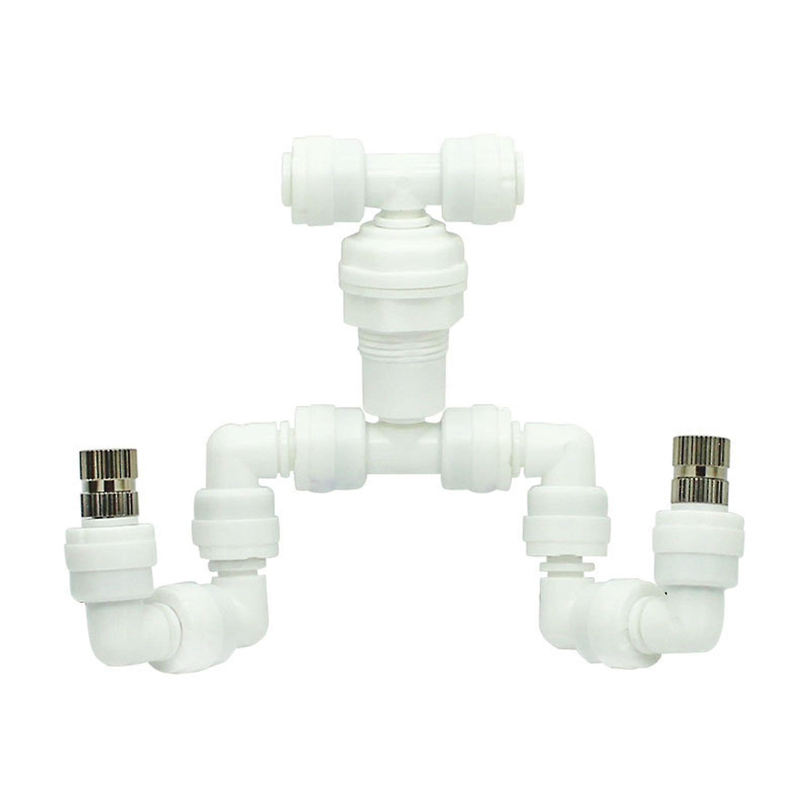 360 Adjust Mist Cool System Nozzles Water Sprayers Connectors, Stainless Steel Adjust Misting Nozzles For Patio Greenhouse,misting Cool System