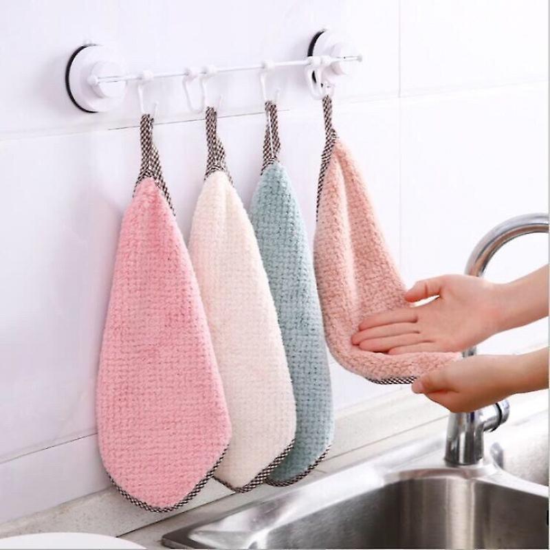 Kitchen Towels, Set of 5 Kitchen Towels, Hand Towels, Washable, Environmentally Friendly, Ultra Absorbent