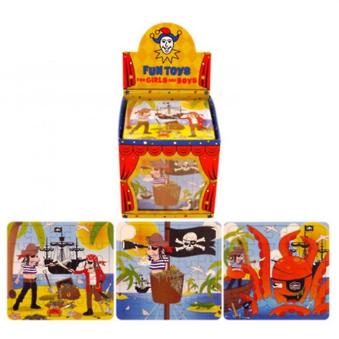 Henbrandt Childrens/Kids Mini Pirate Jigsaw Puzzle (Box Of 108)