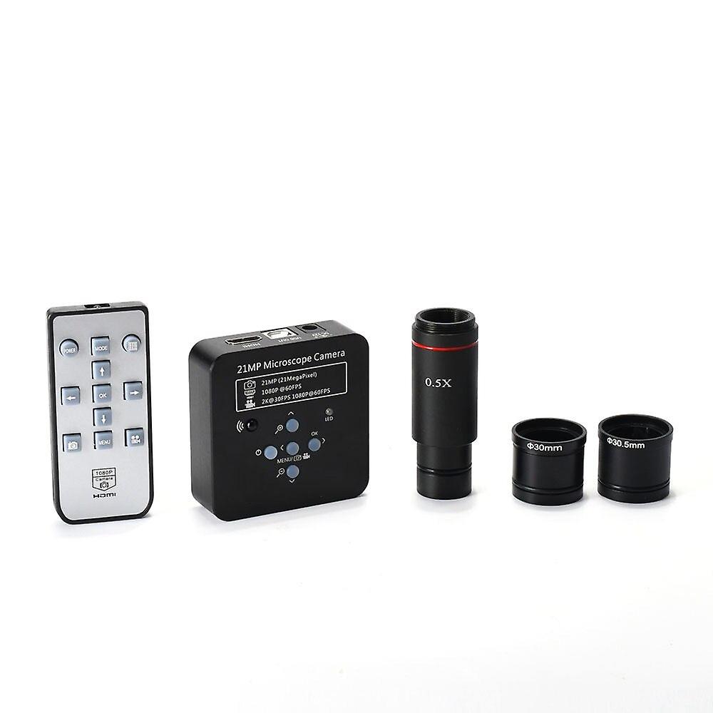 21mp 1/2.33 אינטש cmos usb מיקרוסקופ מצלמה 2k hdmi 1080p עינית אלקטרונית דיגיטלית שלט רחוק c/cs הר hd מצלמת וידאו