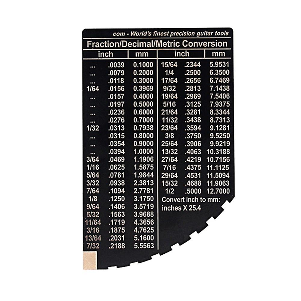 Guitar String Action Gauge