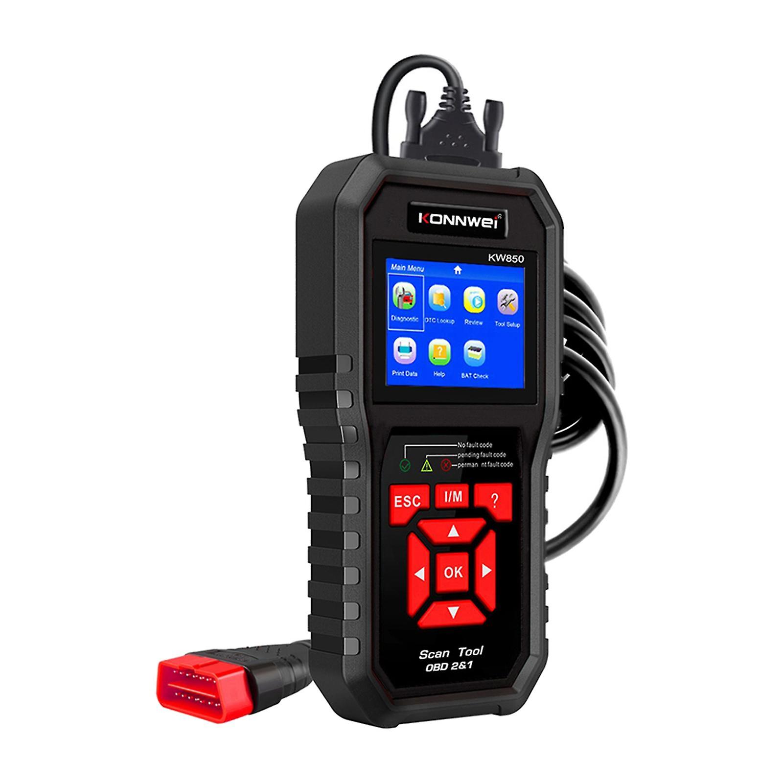 KW850 OBD II Car Diagnostic Scanner Tool Professional Universal Powerful