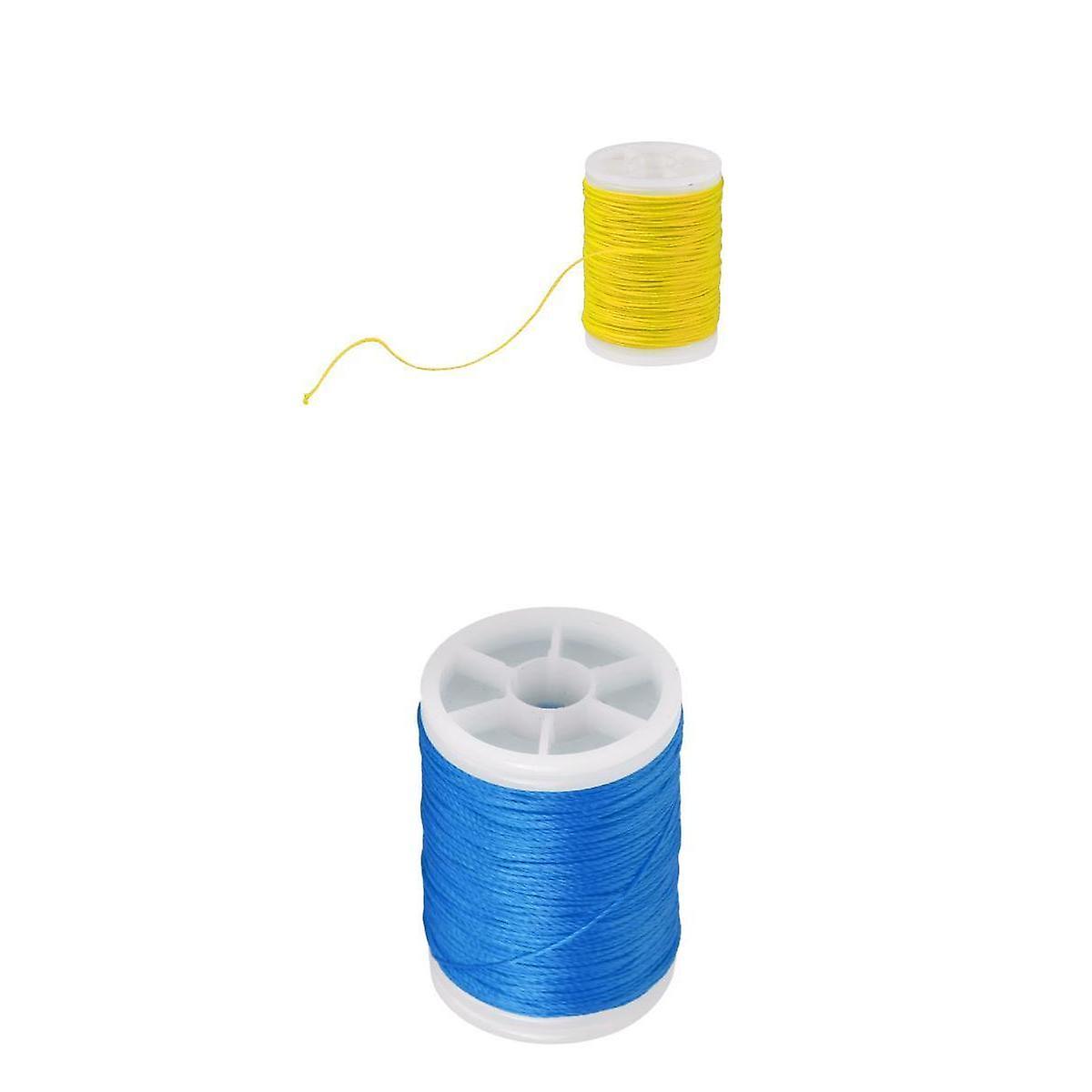 2 Pieces 110m Fiber Archery Bow String Serving Material Bowstring