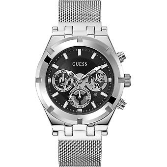 Guess watches continental Analog Men's Watch Quartz with Stainless Steel Bracelet GW0582G1