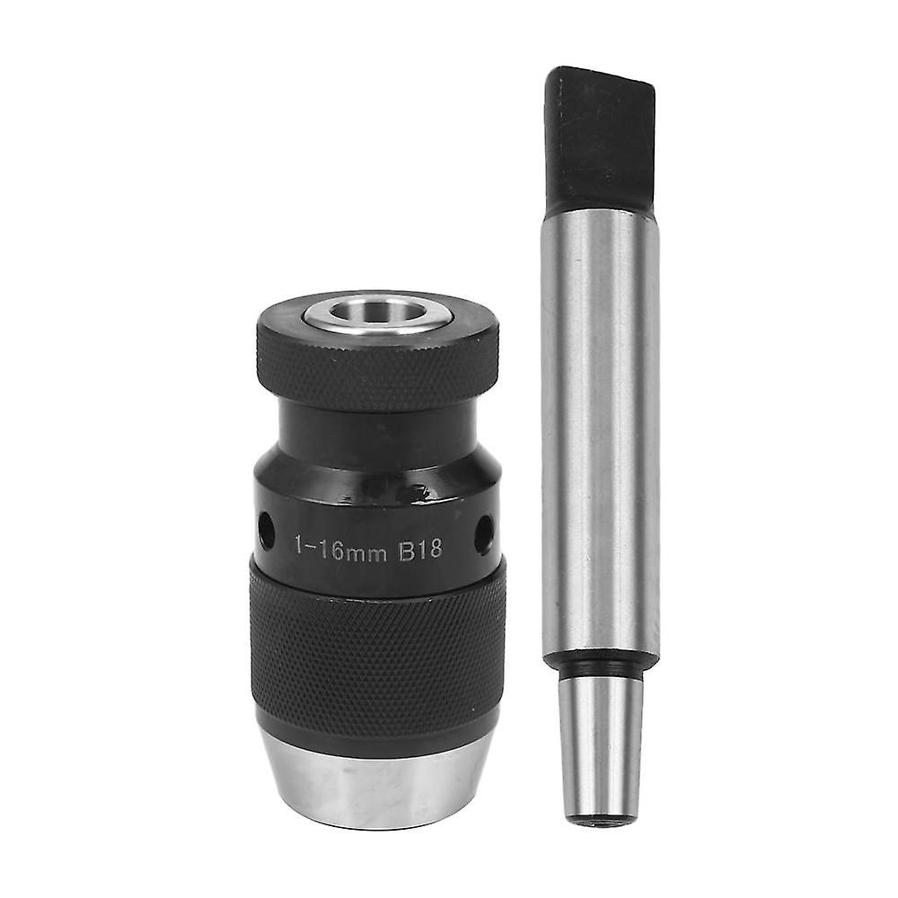 thumbnail interactive-video image 1 of Keyless 3/16"–3/4" Drill Chuck With MT3 Shank – Self Tightening – Z LIVE CENTER 1 of 5