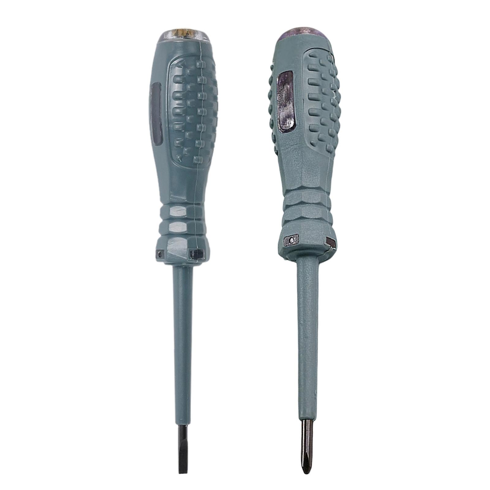 Digital Voltage Test Pen Ac Non-contact Inductive Test Pen Cross/flat Head Voltmeter Power Detector Electric Testing Supplies