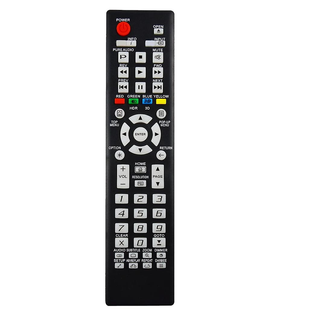 Remote Control for Network Disk Player with 3D Grip