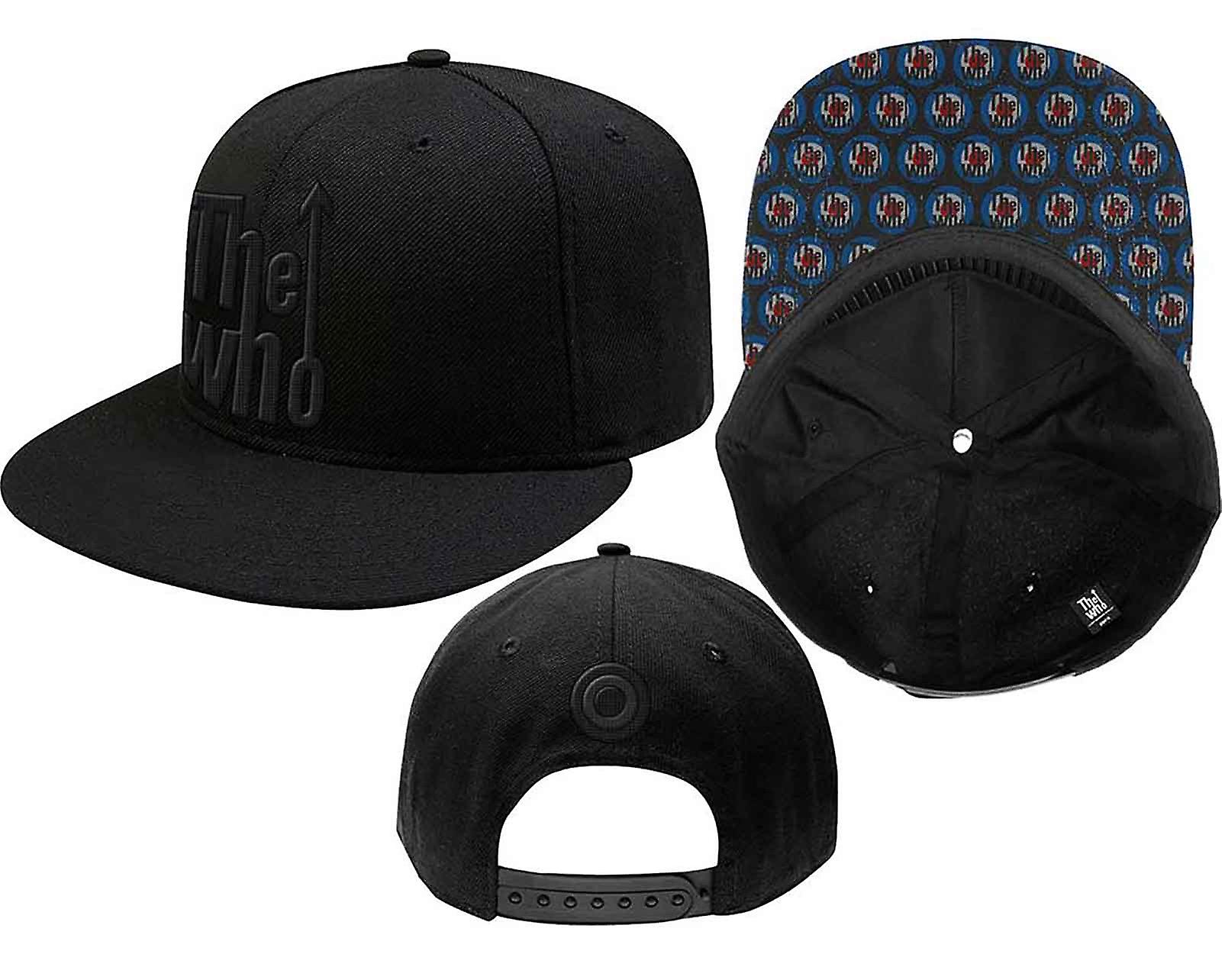 The Who Arrow Mod Band Logo Brim Print Snapback