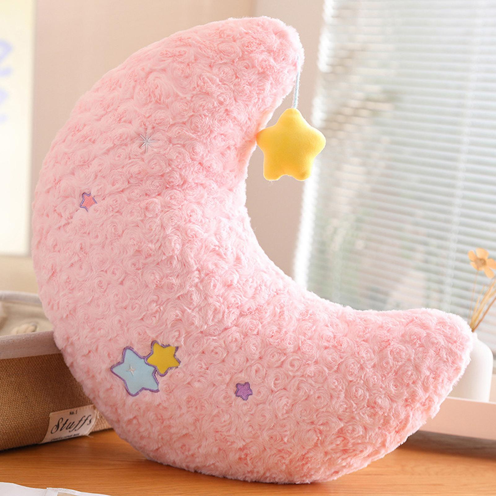 Cute Star Moon Plush Toy Stuffed Doll Lovely Soft Plushies Pillow Cushion Plush Doll For Kids Baby Comforting Gift