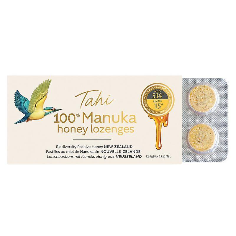 Tahi New Zealand 100% Manuka Honey UMF15+/MGO514+ Lozenges 8