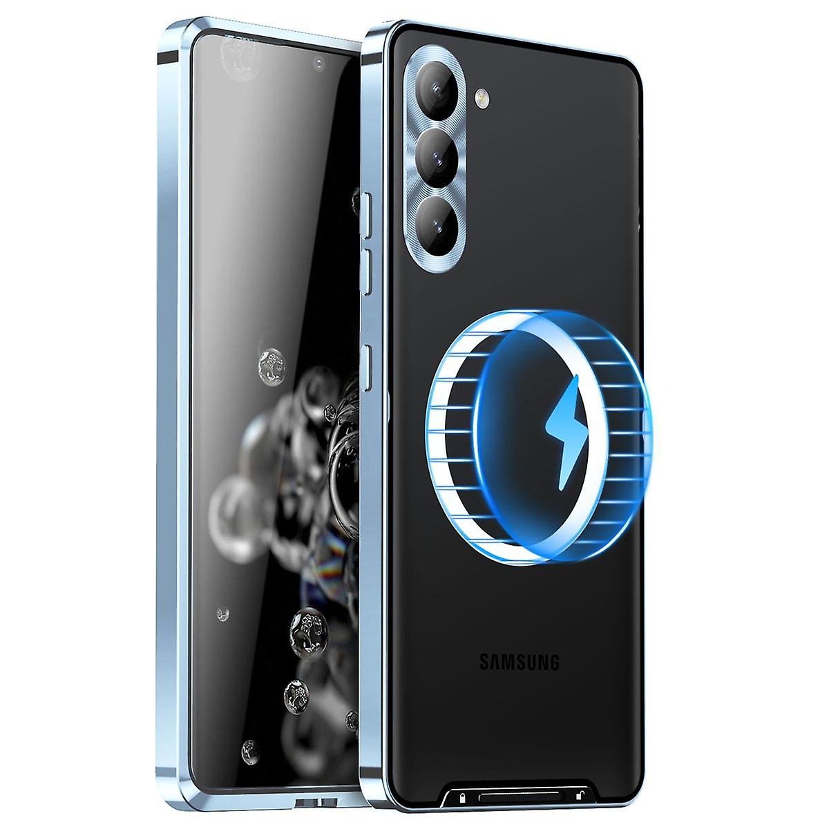 For Samsung Galaxy S23 FE 5G Magsafe Metal Case Cover Protective Case
