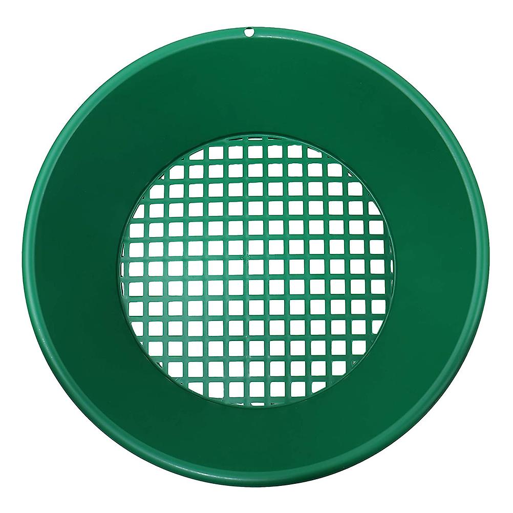 ハンドヘルドガーデンソイルシーブ21x5cmプラスチックメッシュツール60g