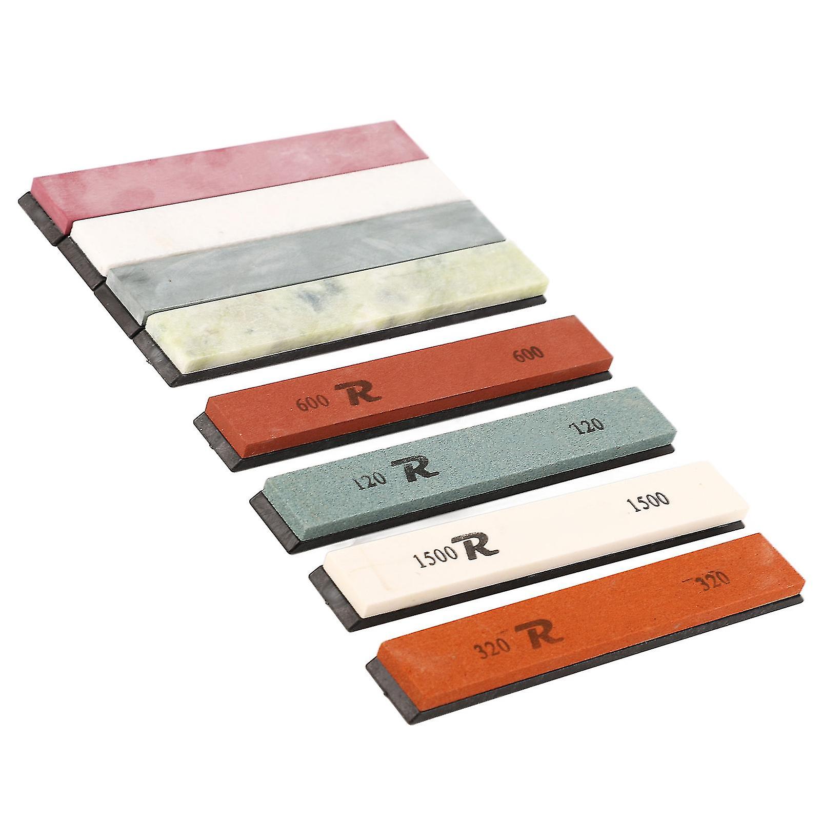 Knife Sharpener Kit Sturdy Professional Sharpening Stone Fixed Angle Sharpening System for Kitchen 