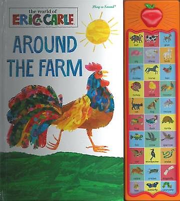 World Of Eric Carle Around The Farm Sound Book by PI Kids Paperback Book