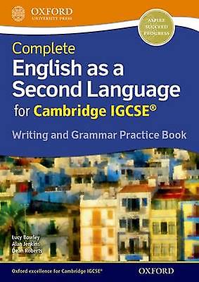 Complete English As A Second Language For Cambridge Igcse Writing And Grammar Pr by Alan Jenkins Paperback Book