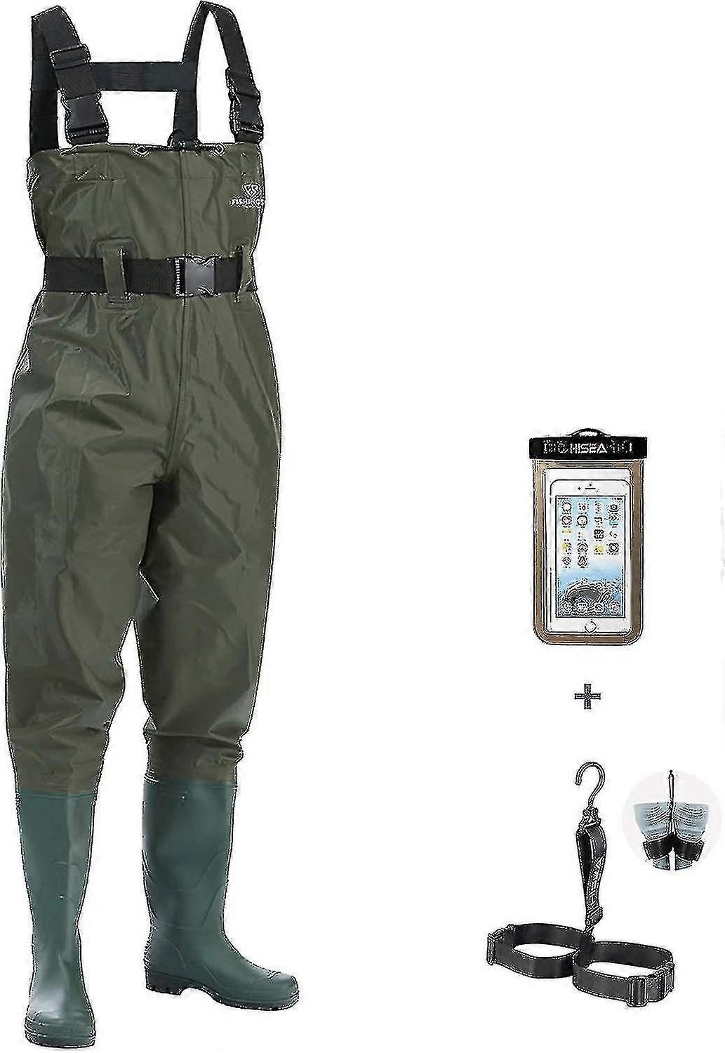 Fishing Waders For Men With Boots Womens Chest Waders Waterproof For Hunting With Boot Hanger