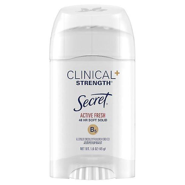 Secret Clinical Strength Soft Solid Antiperspirant Deodorant, Aktif Taze, 1.6 oz