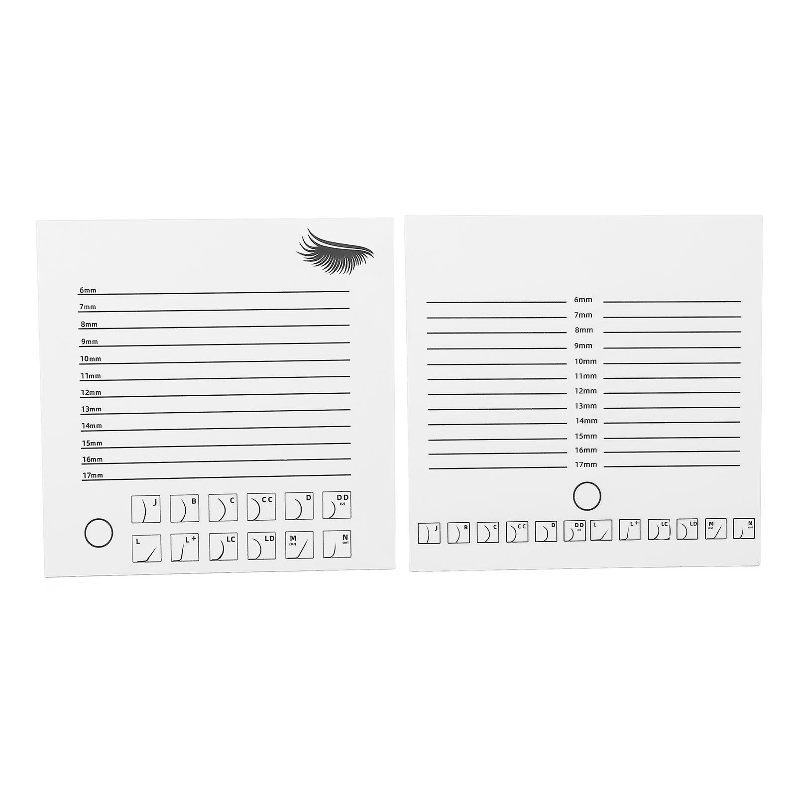 False Eyelashes Extension Pallet Holder Base Stand PP Large Size Portable Eyelash Pallet Tray for Beginners
